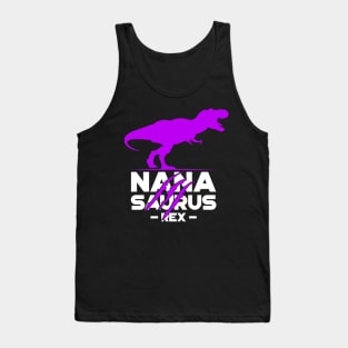 'Nana-saurus Grandma' Funny Grandmother Gift Tank Top